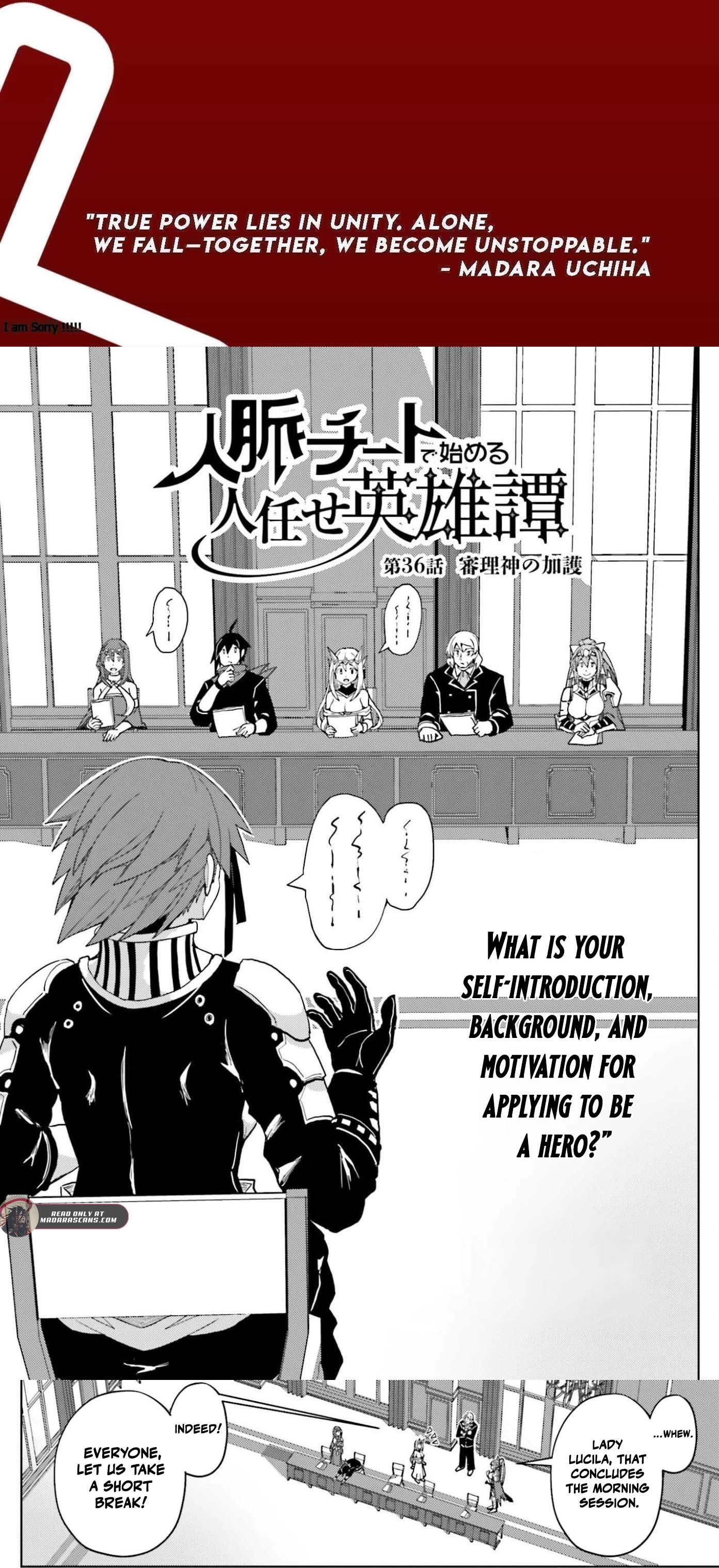 Read A Heroic Tale About Starting With a [Personal Relations] Cheat Ability and Letting Others Do the Job EN Manga Online