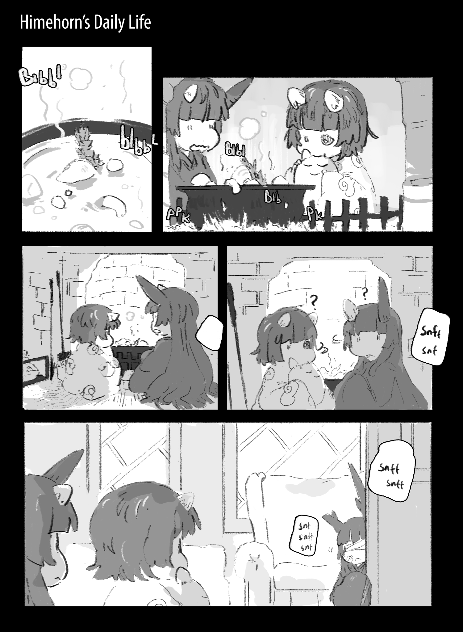 Read A Himehorns Daily Life EN Manga Online