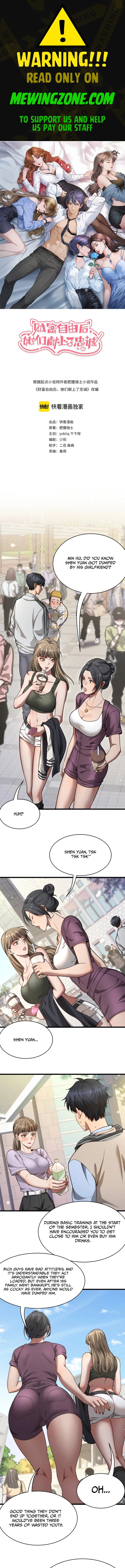 Read After Becoming Financially Free, They Offered Their Loyalty EN Manga Online