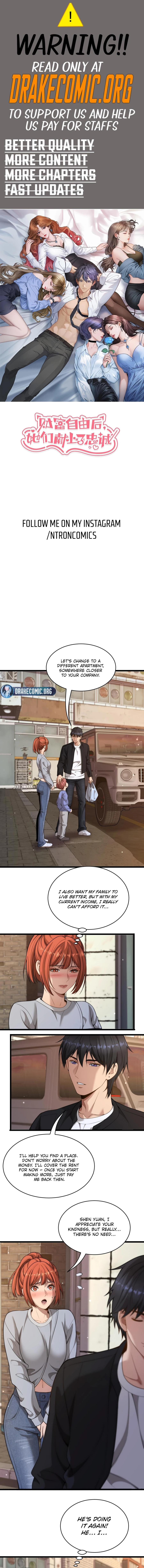 Read After Becoming Financially Free, They Offered Their Loyalty EN Manga Online