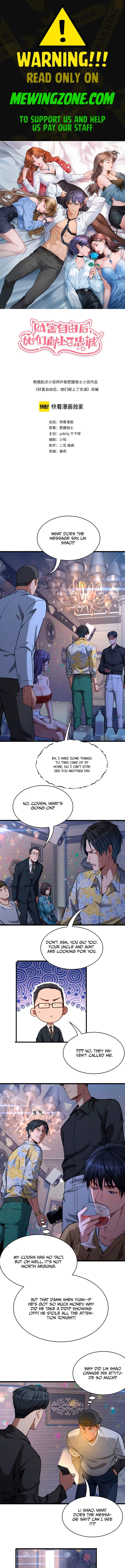 Read After Becoming Financially Free, They Offered Their Loyalty EN Manga Online