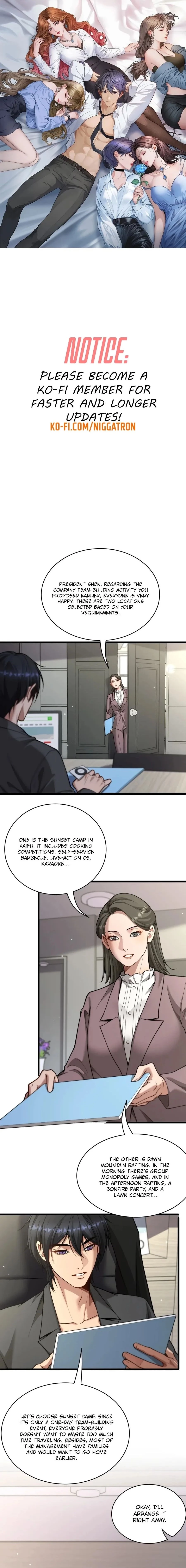 Read After Becoming Financially Free, They Offered Their Loyalty EN Manga Online