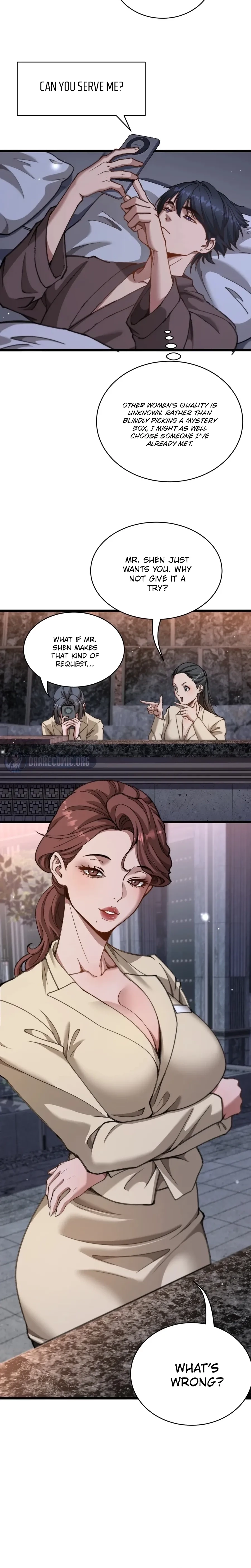 Read After Becoming Financially Free, They Offered Their Loyalty EN Manga Online