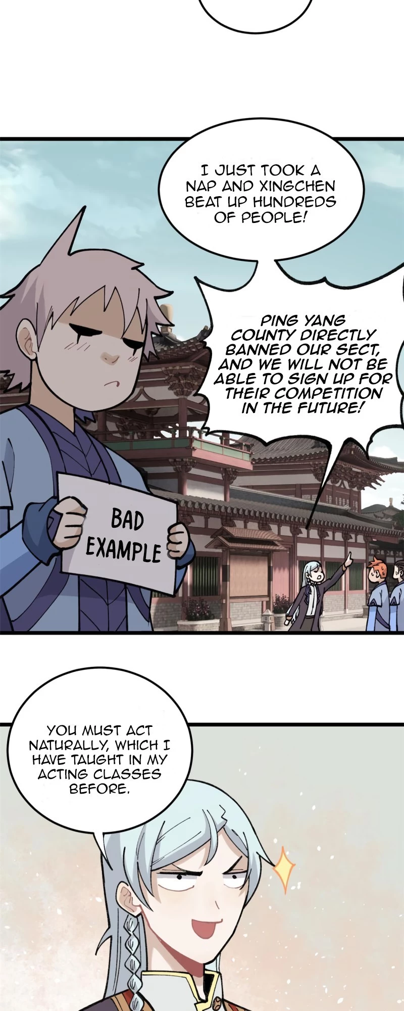 Read All Hail the Sect Leader EN Manga Online