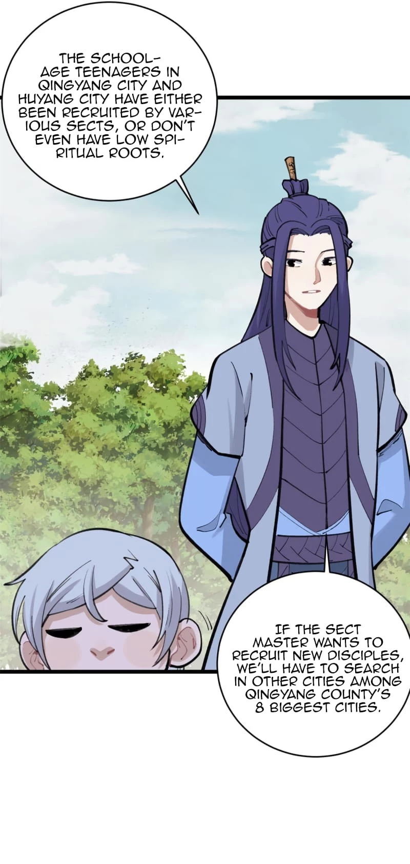 Read All Hail the Sect Leader EN Manga Online