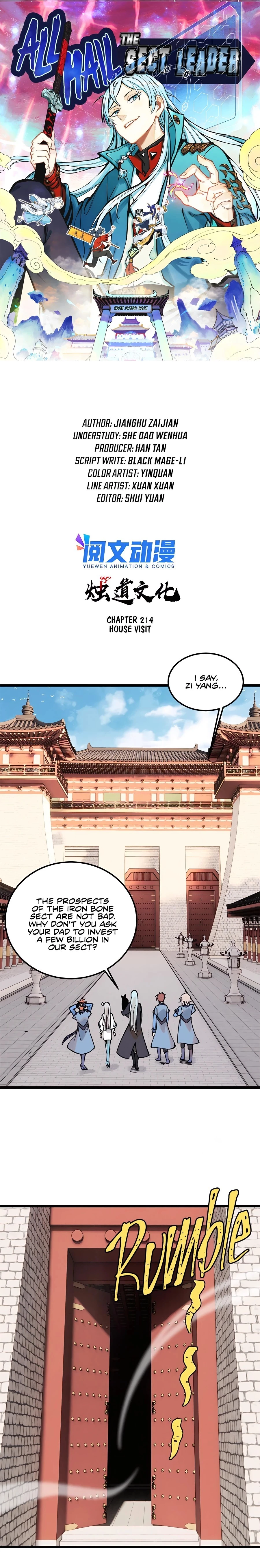Read All Hail the Sect Leader EN Manga Online