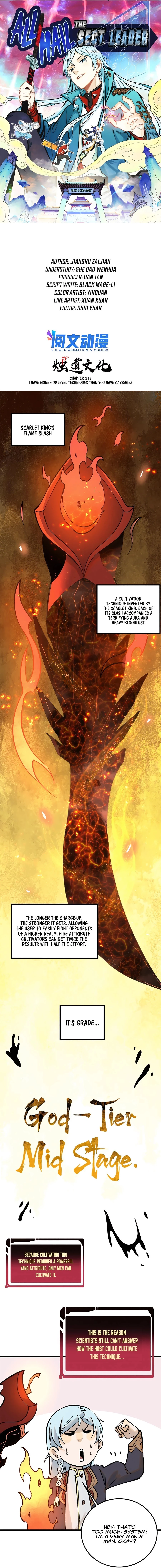 Read All Hail the Sect Leader EN Manga Online