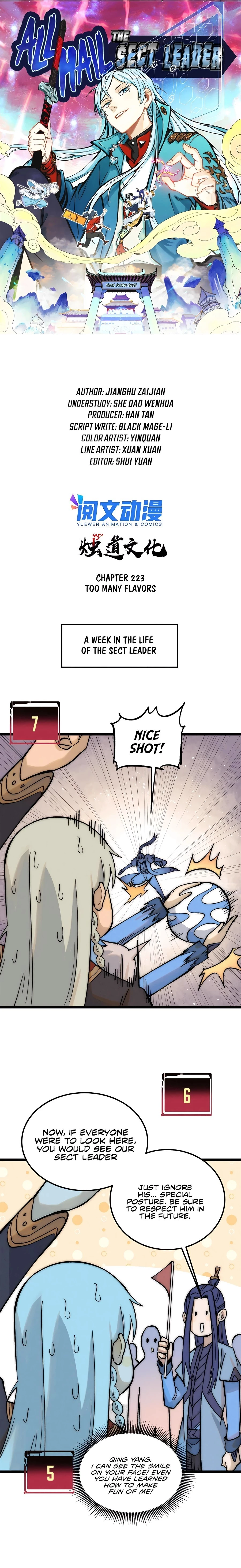 Read All Hail the Sect Leader EN Manga Online