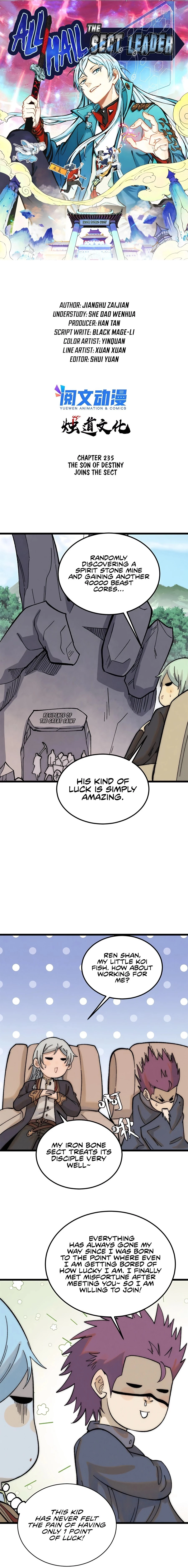Read All Hail the Sect Leader EN Manga Online