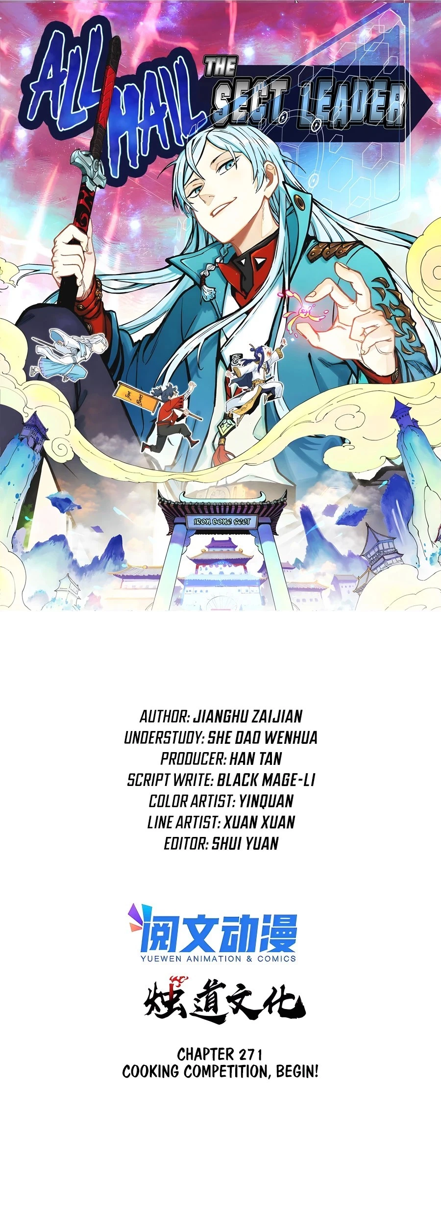 Read All Hail the Sect Leader EN Manga Online