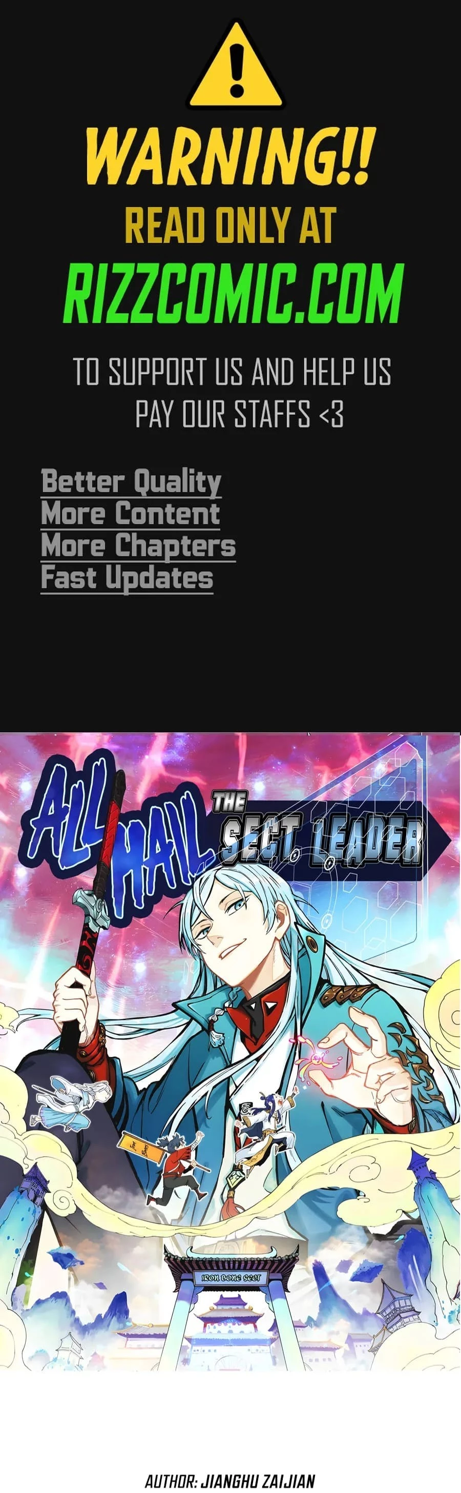 Read All Hail the Sect Leader EN Manga Online