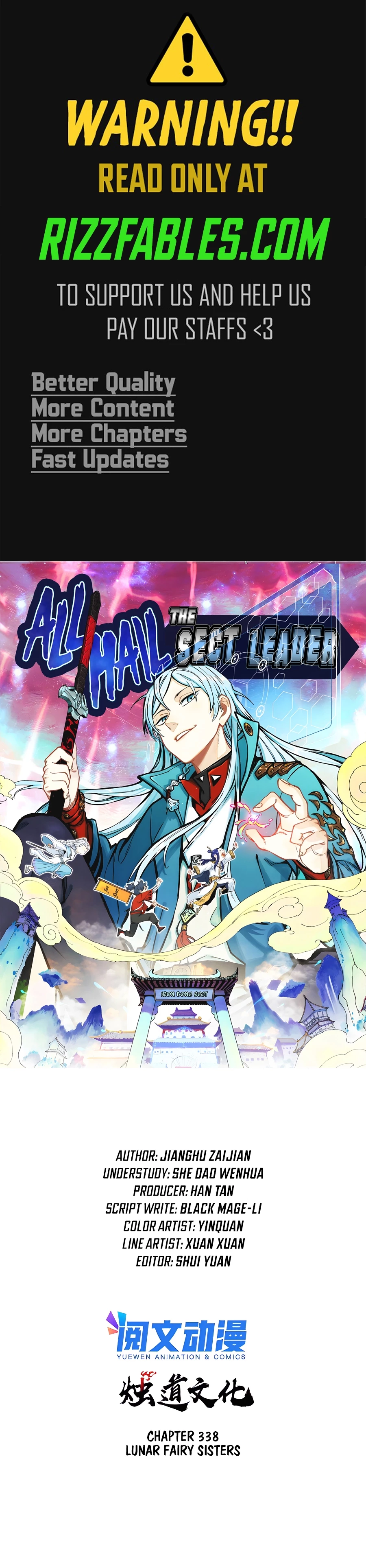 Read All Hail the Sect Leader EN Manga Online