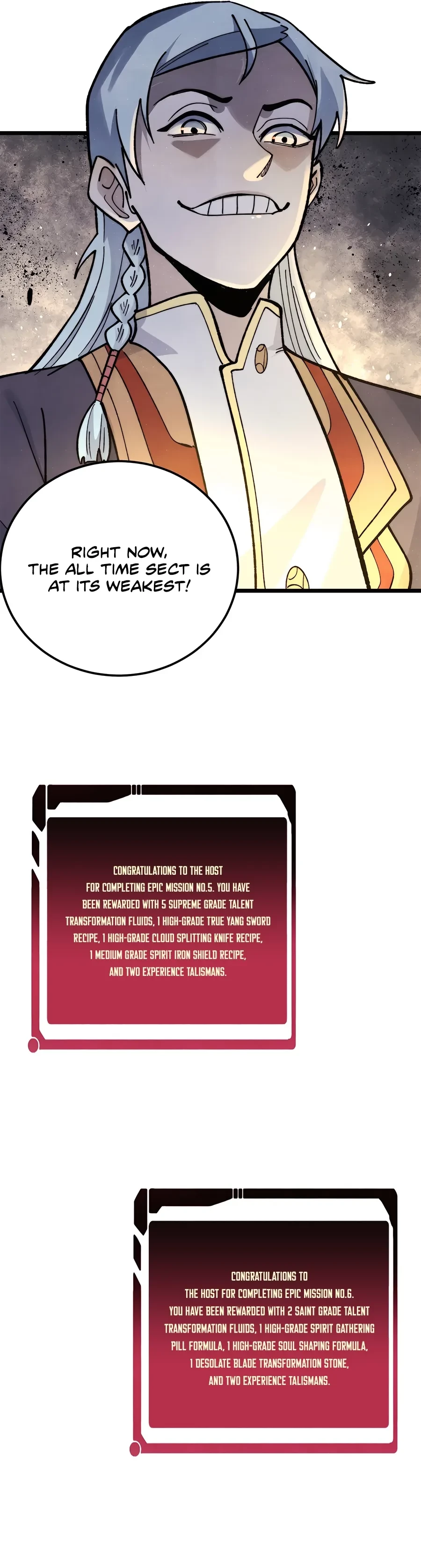 Read All Hail the Sect Leader EN Manga Online