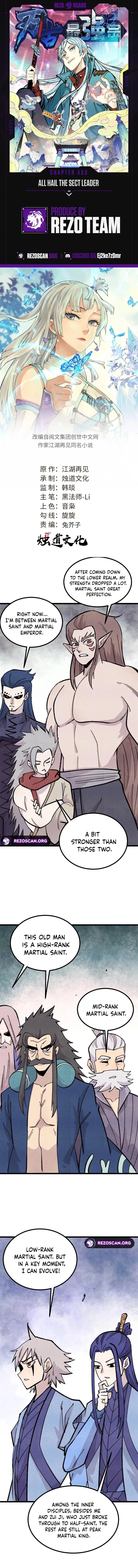 Read All Hail the Sect Leader EN Manga Online