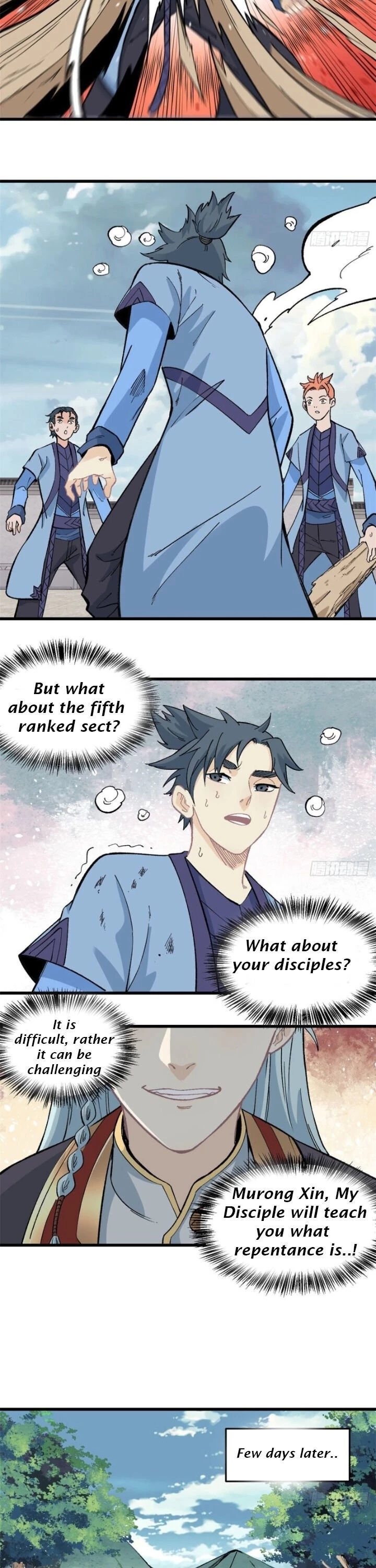 Read All Hail the Sect Leader EN Manga Online