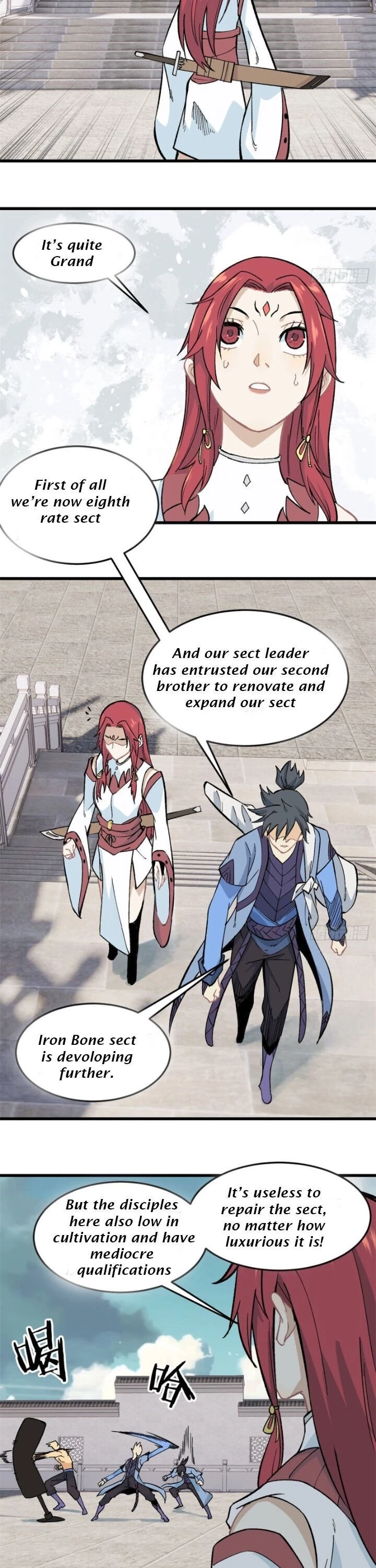 Read All Hail the Sect Leader EN Manga Online