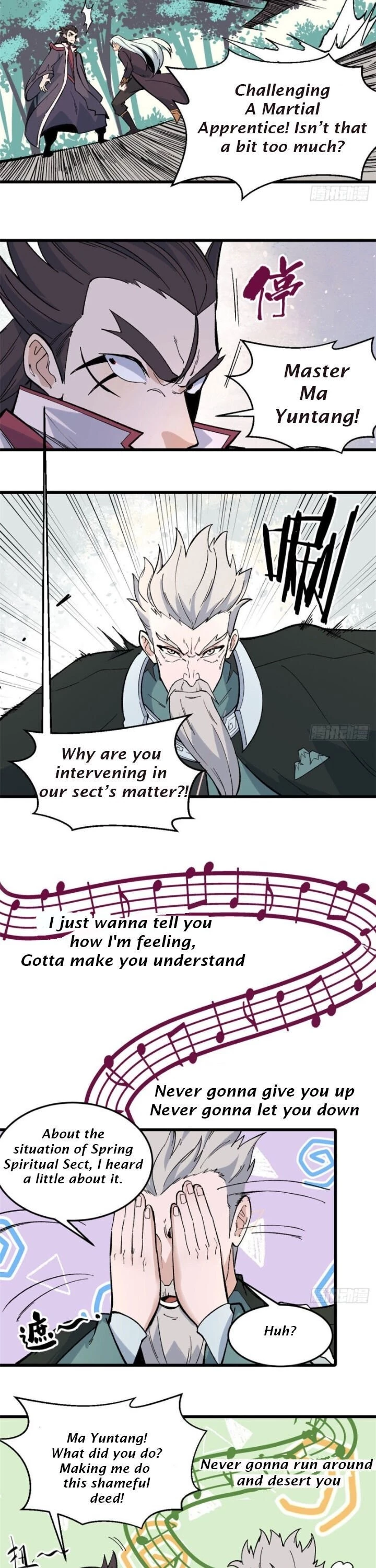 Read All Hail the Sect Leader EN Manga Online