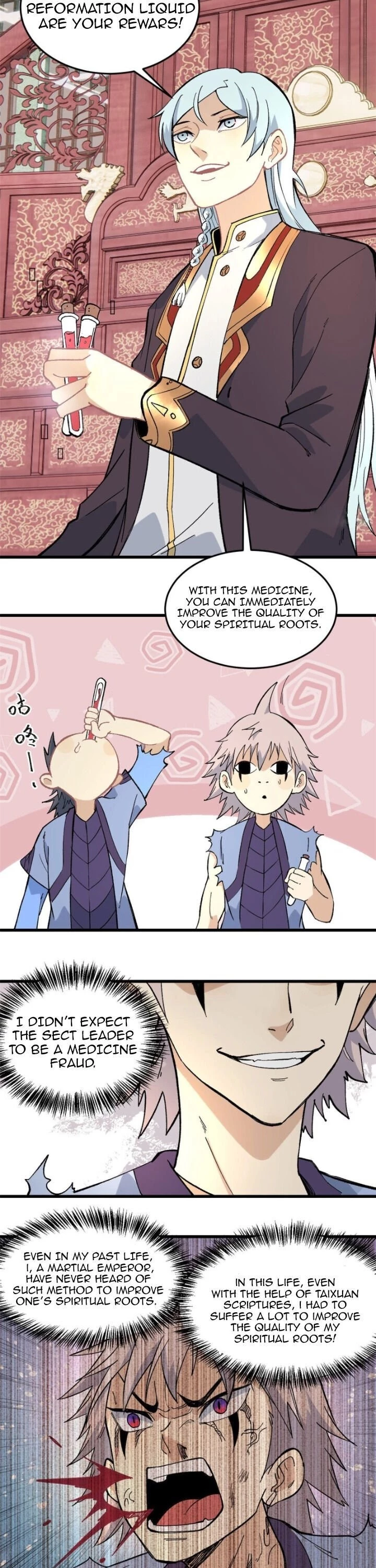 Read All Hail the Sect Leader EN Manga Online