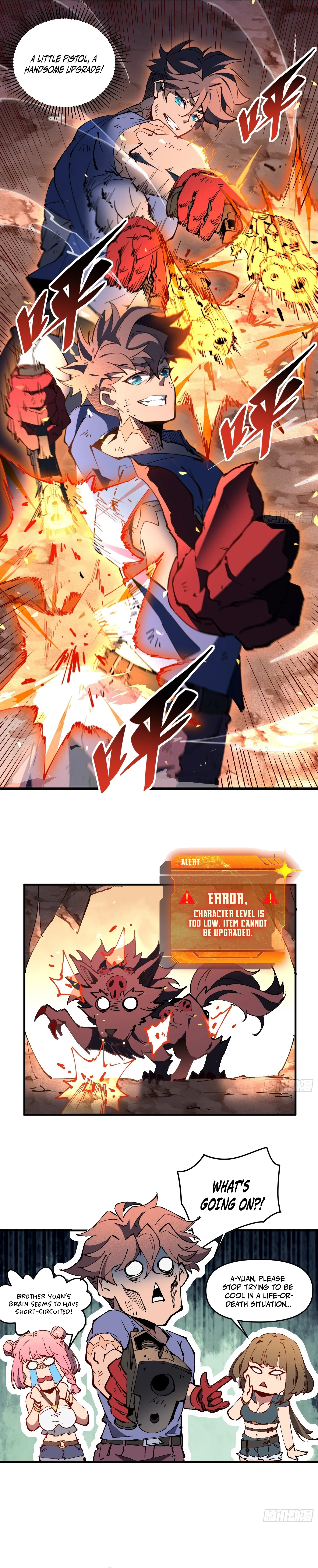 Read All people fled the famine, and my items can be upgraded EN Manga Online