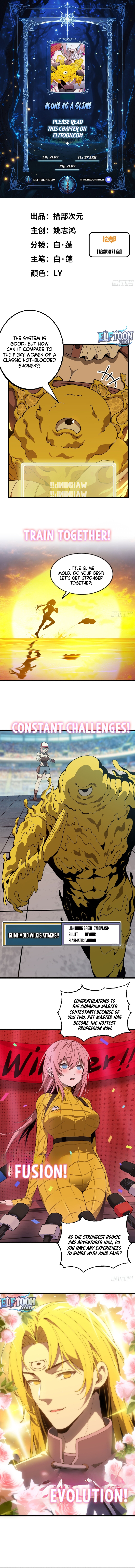Read Alone as a Slime EN Manga Online