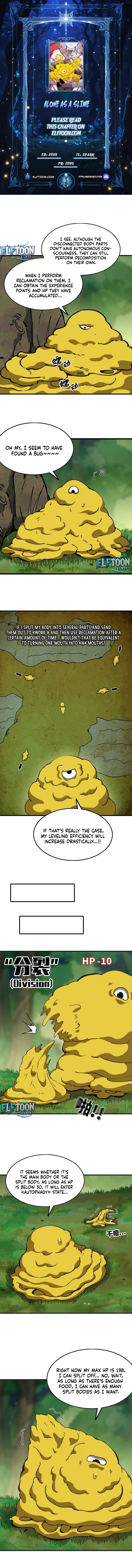 Read Alone as a Slime EN Manga Online