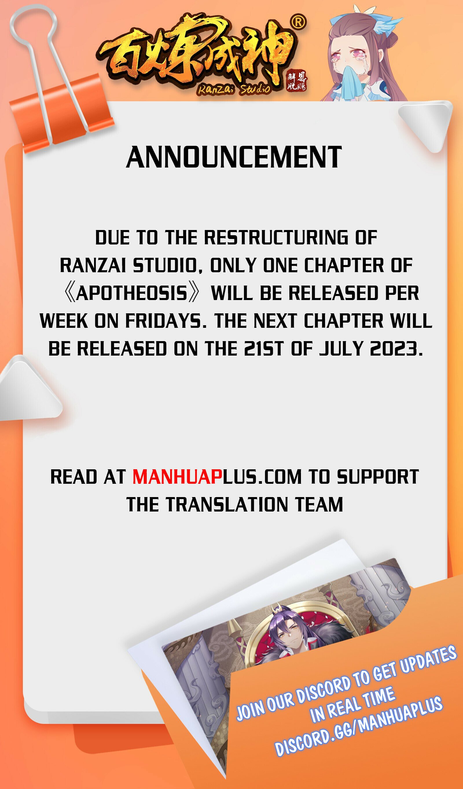 Read Apotheosis EN Manga Online