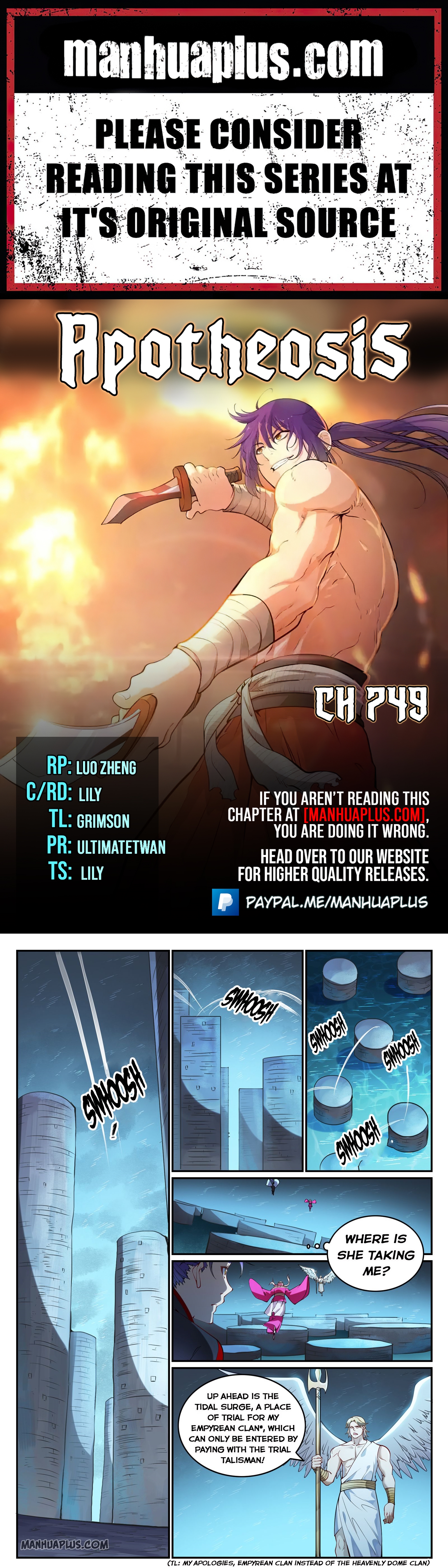 Read Apotheosis EN Manga Online