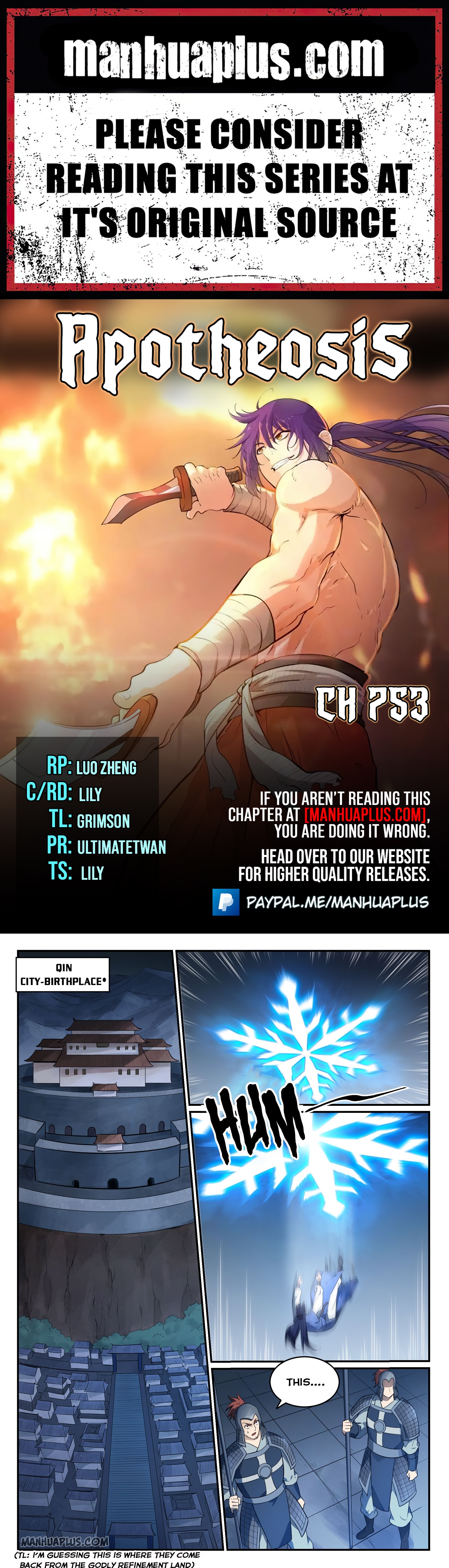 Read Apotheosis EN Manga Online
