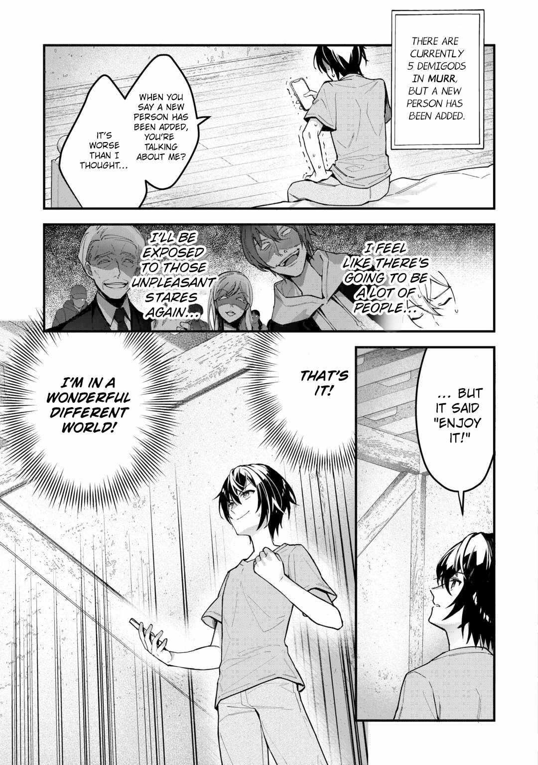 Read As a Member of the [Demi-God] Race, I Want to Live a Normal Life in Another World EN Manga Online