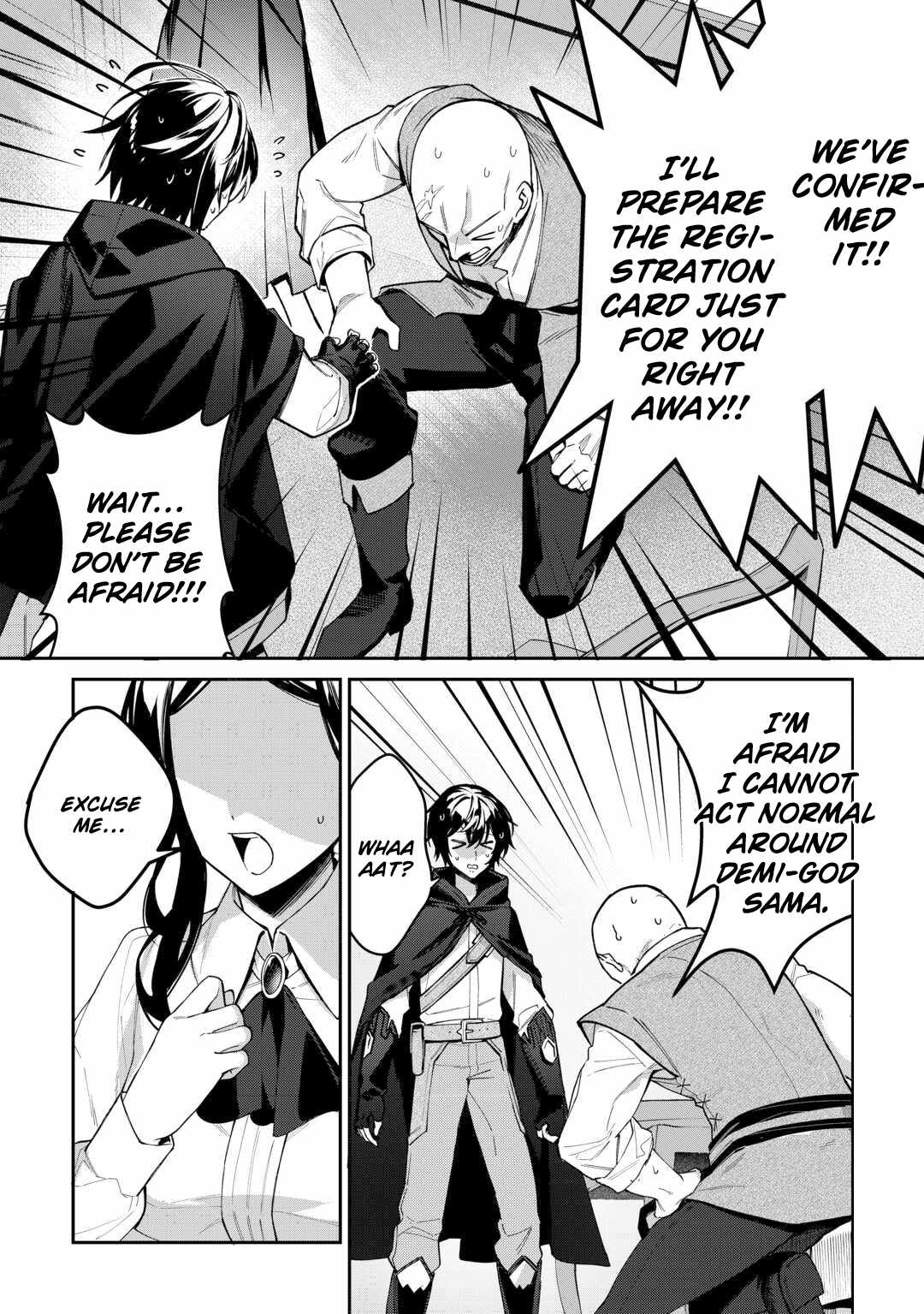 Read As a Member of the [Demi-God] Race, I Want to Live a Normal Life in Another World EN Manga Online