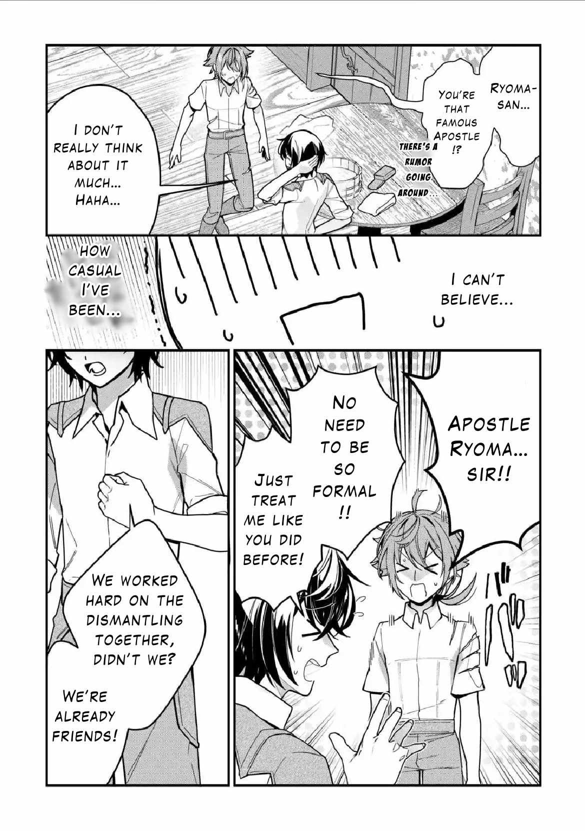 Read As a Member of the [Demi-God] Race, I Want to Live a Normal Life in Another World EN Manga Online