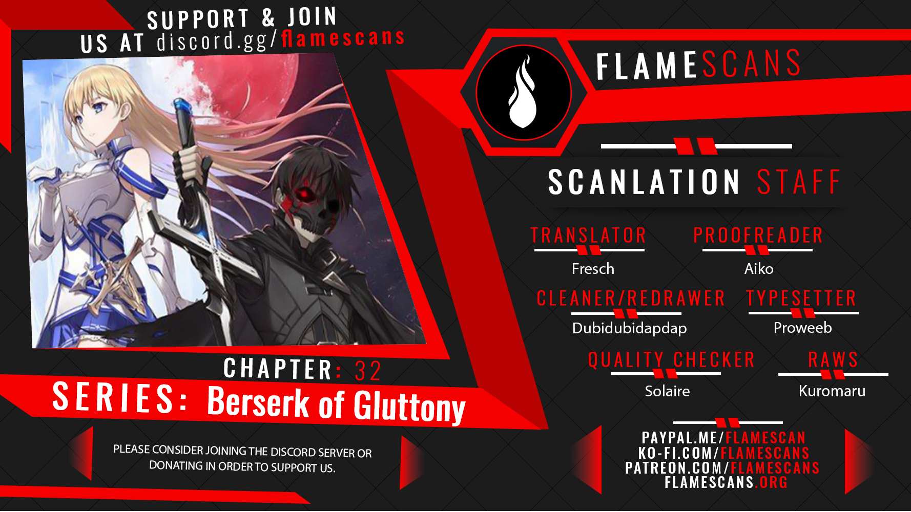 Read Berserk Of Gluttony EN Manga Online