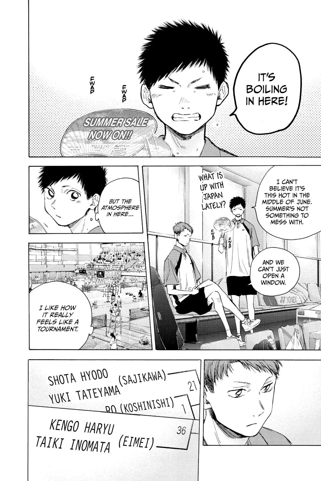 Read Blue Box En Manga Online