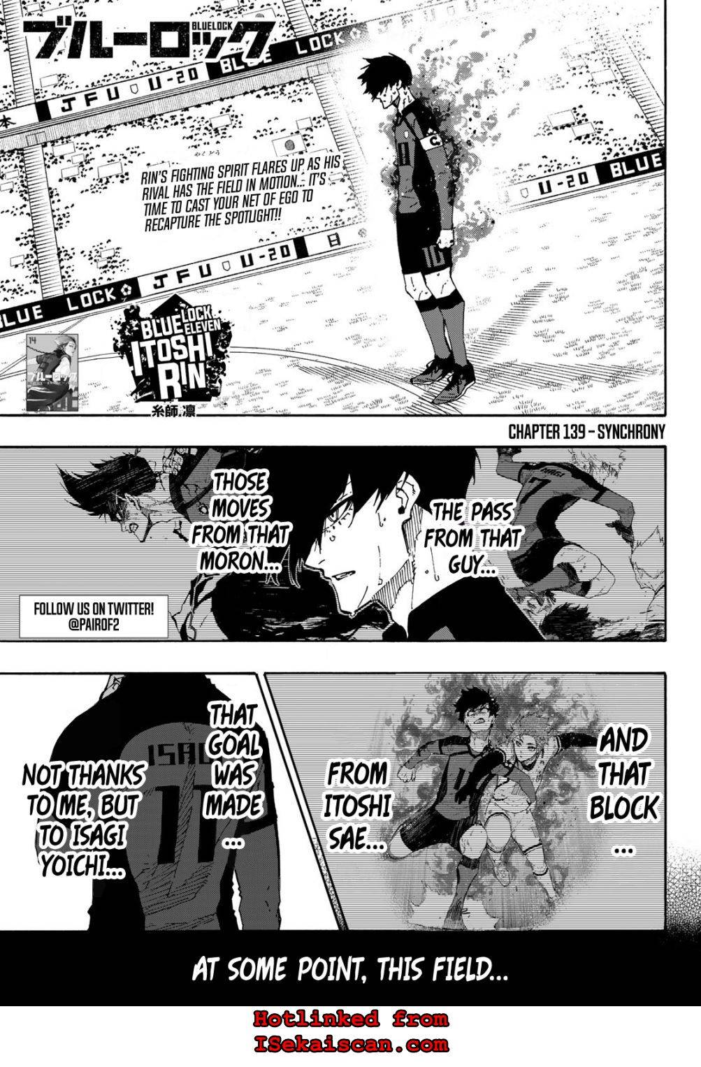 Read Blue Lock EN Manga Online