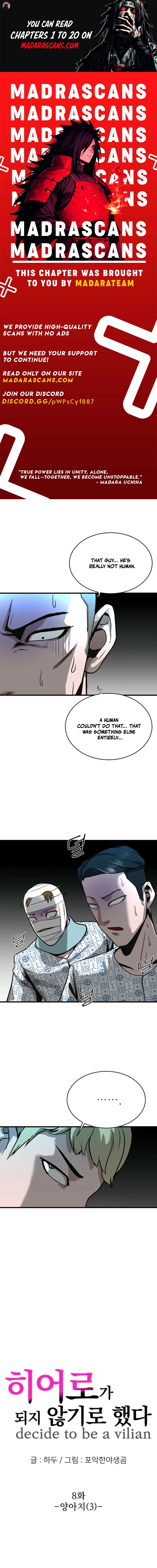 Read Decide to Be a Villain EN Manga Online