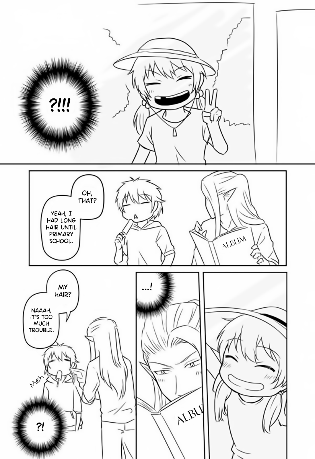 Read Elf Boyfriend & Boyish Girlfriend EN Manga Online