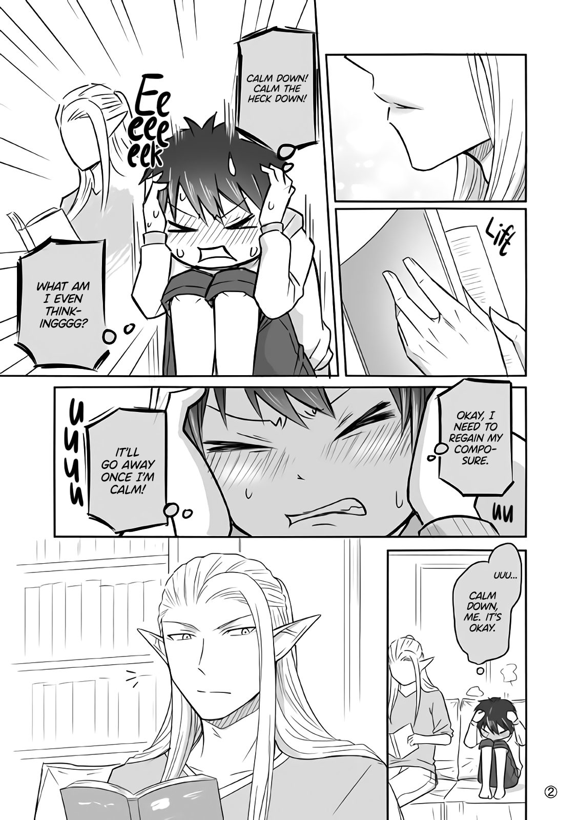 Read Elf Boyfriend & Boyish Girlfriend EN Manga Online