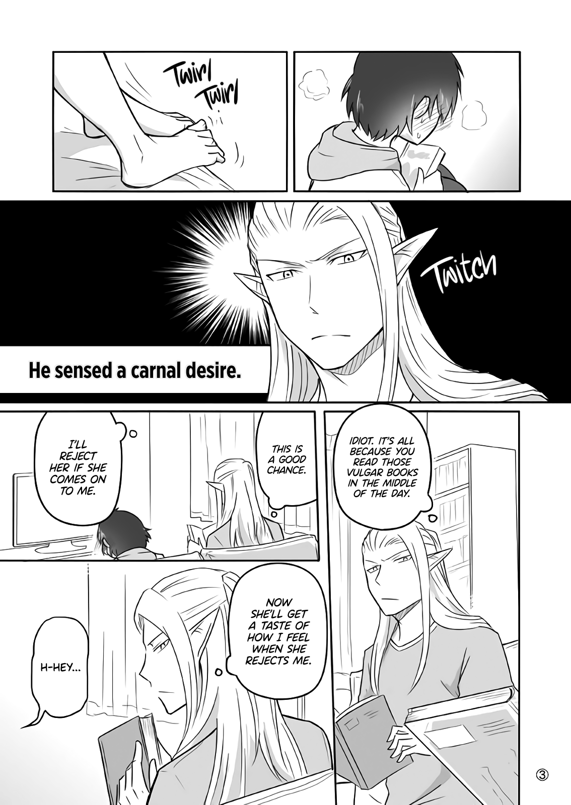 Read Elf Boyfriend & Boyish Girlfriend EN Manga Online