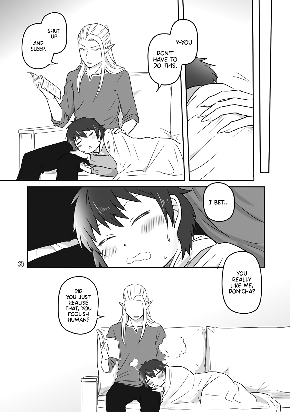 Read Elf Boyfriend & Boyish Girlfriend EN Manga Online