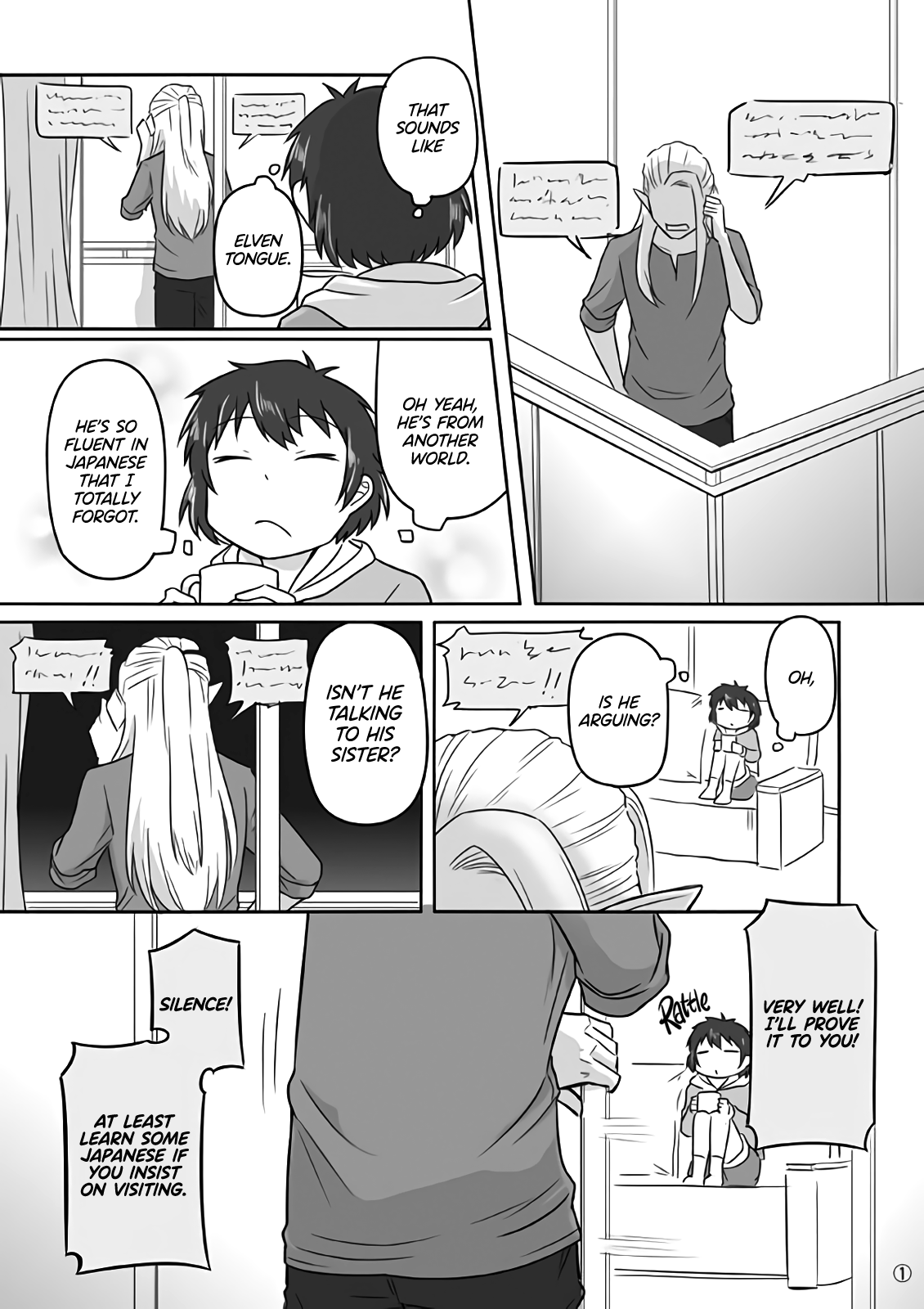 Read Elf Boyfriend & Boyish Girlfriend EN Manga Online