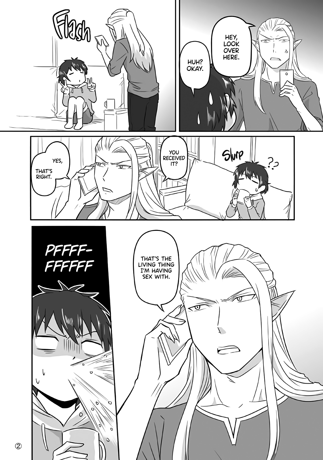 Read Elf Boyfriend & Boyish Girlfriend EN Manga Online