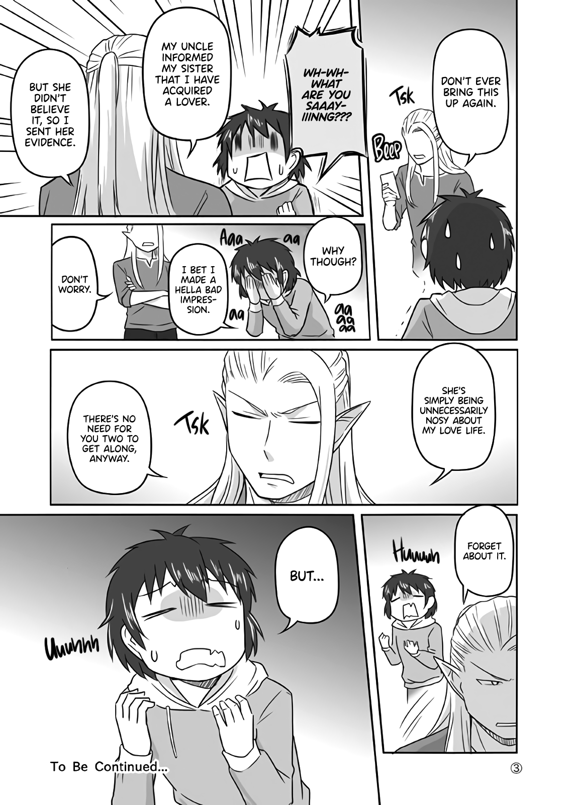 Read Elf Boyfriend & Boyish Girlfriend EN Manga Online