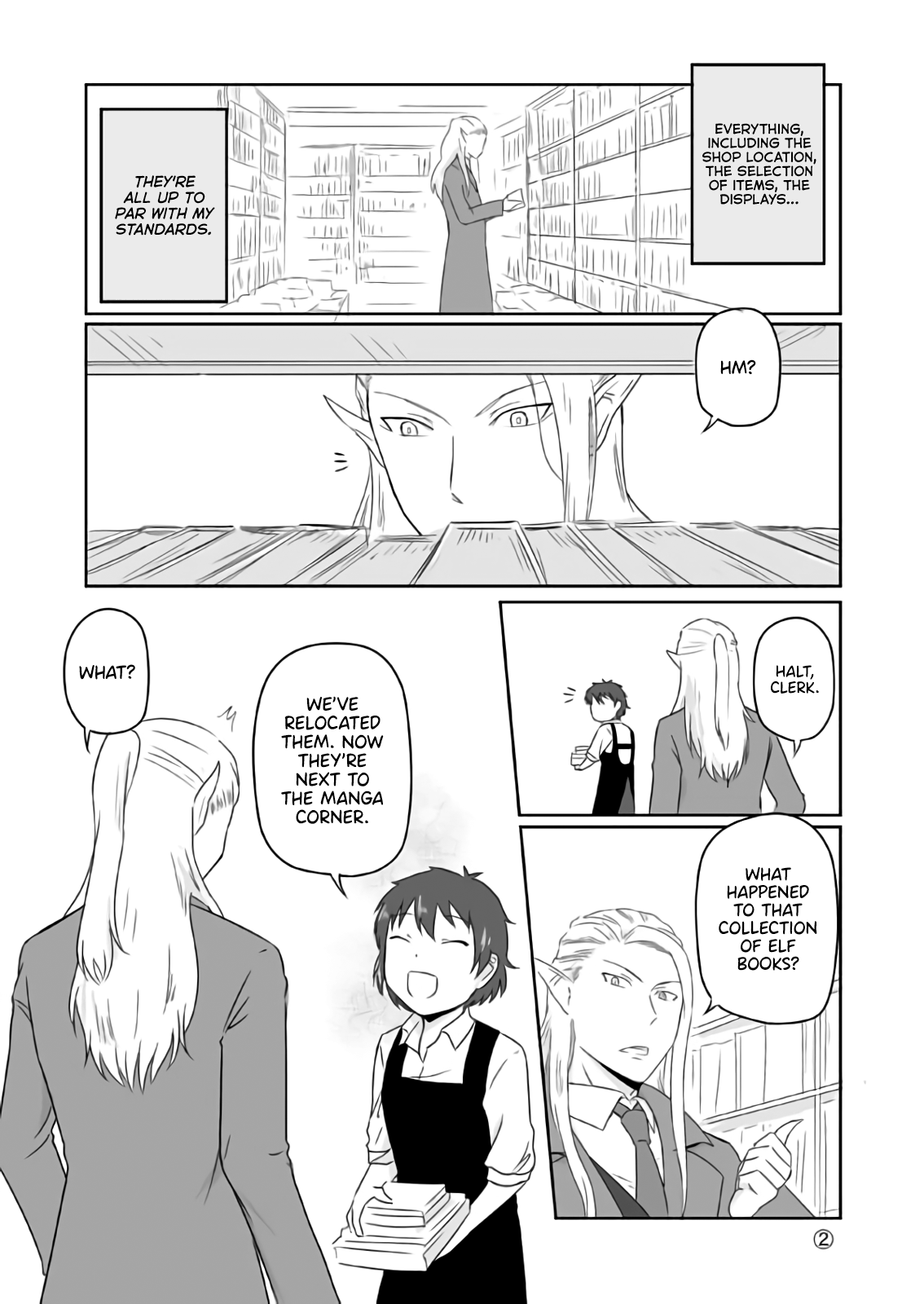Read Elf Boyfriend & Boyish Girlfriend EN Manga Online