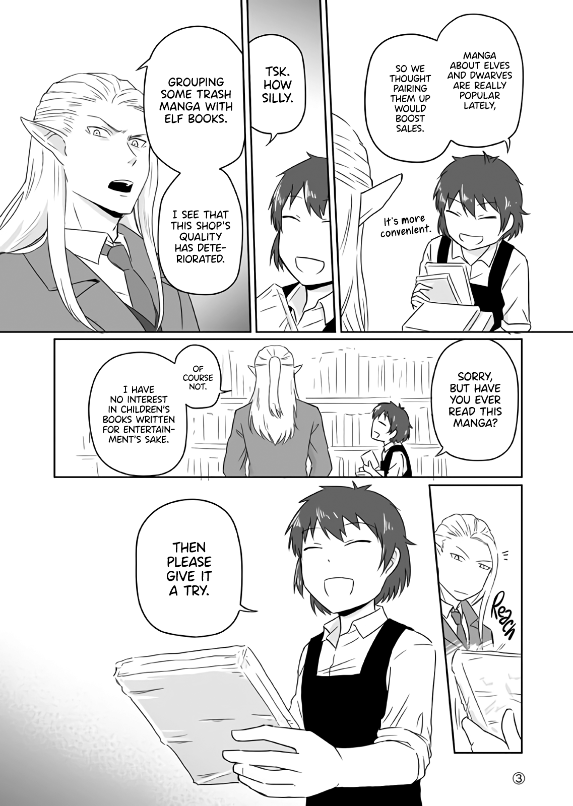Read Elf Boyfriend & Boyish Girlfriend EN Manga Online