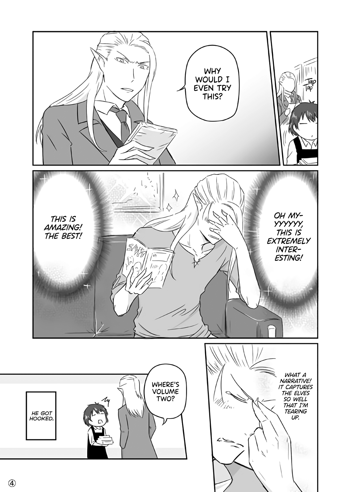 Read Elf Boyfriend & Boyish Girlfriend EN Manga Online