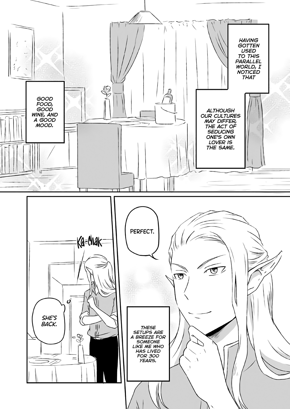 Read Elf Boyfriend & Boyish Girlfriend EN Manga Online