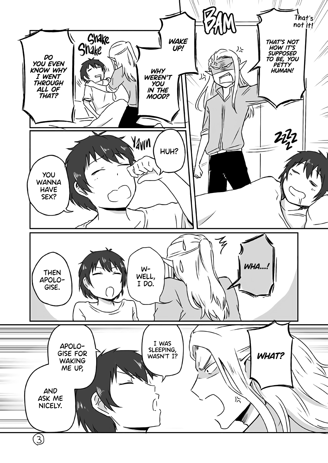 Read Elf Boyfriend & Boyish Girlfriend EN Manga Online