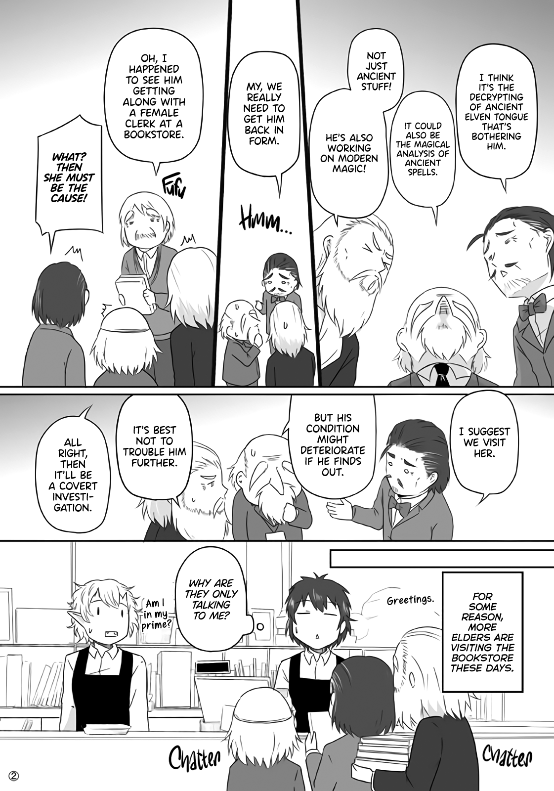 Read Elf Boyfriend & Boyish Girlfriend EN Manga Online