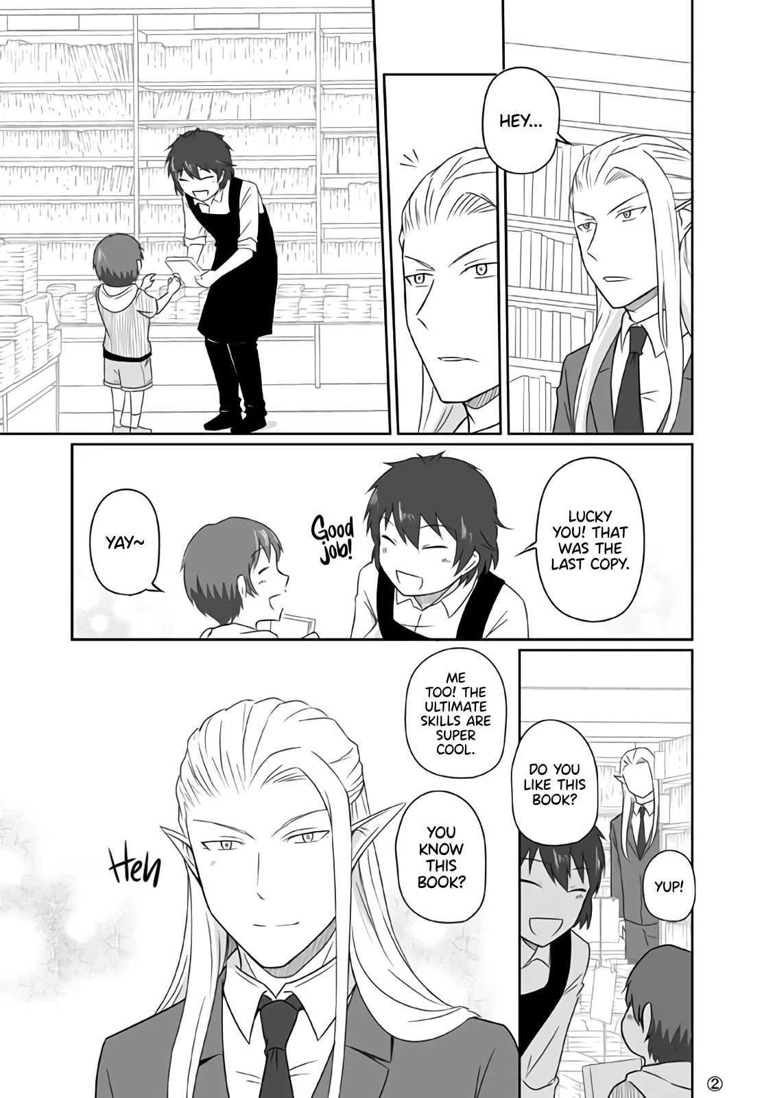 Read Elf Boyfriend & Boyish Girlfriend EN Manga Online