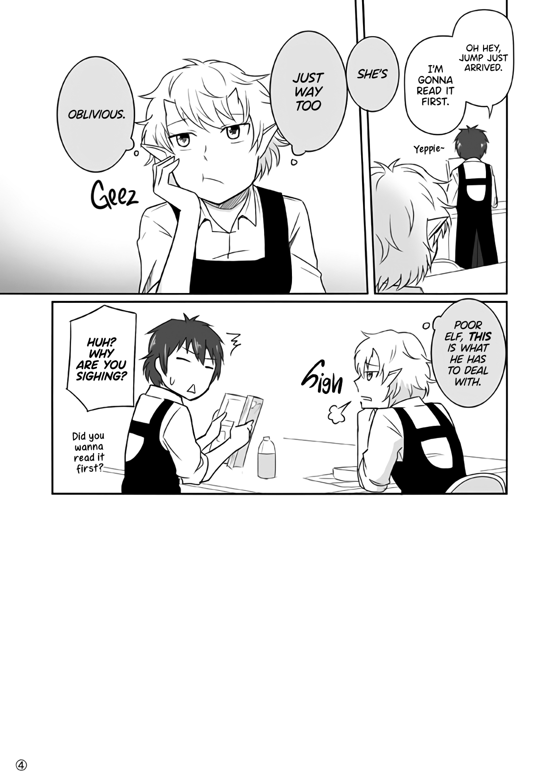 Read Elf Boyfriend & Boyish Girlfriend EN Manga Online